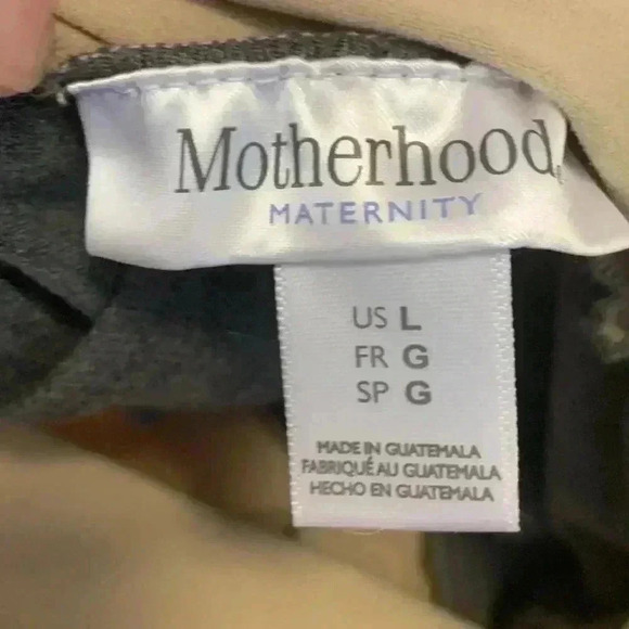 Motherhood Maternity light, gray dress pants - Picture 5 of 7